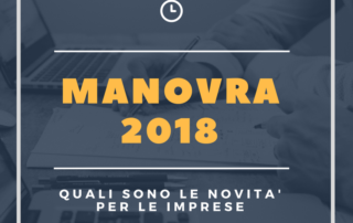 manovra 2018